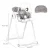 2-in-1 Baby High Chair - Grey - Image 3